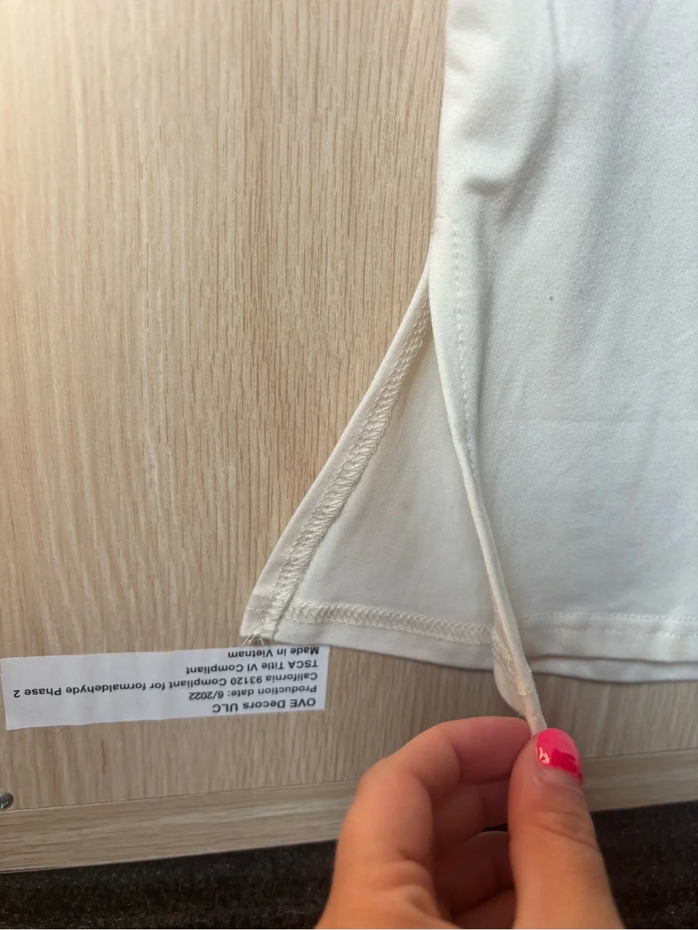 Women's Cream Square-Neck Tank Top